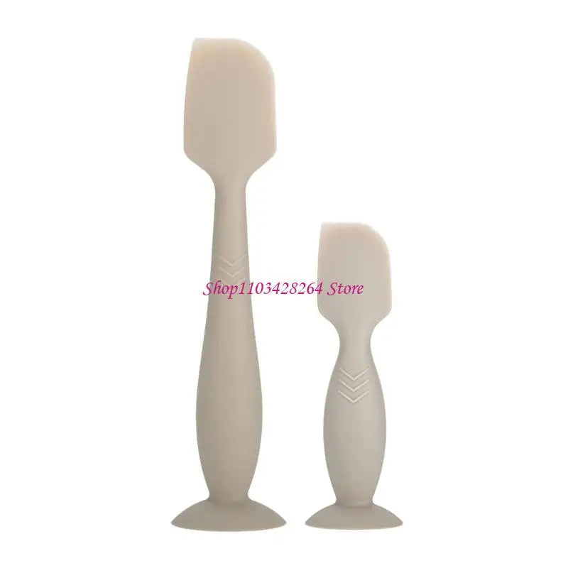 Baby Diaper Cream Spatula Applicator Soft Silicone Baby Butt Pastes Spatula 2pcs