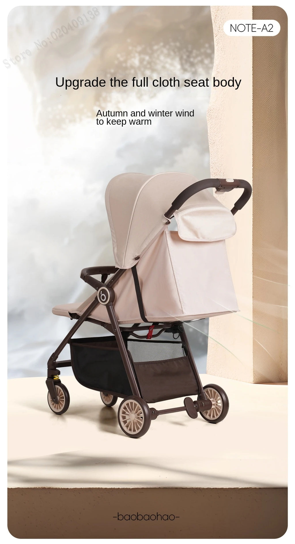A2 Baby Stroller Small Green Box Stroller One-touch Stroller Lightweight Folding Pocket Car Children Stroller