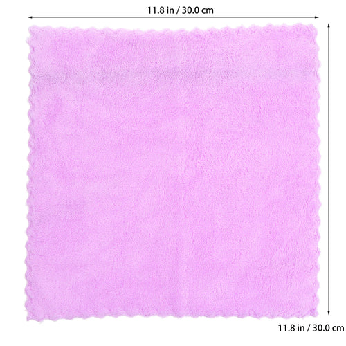 10Pcs Coral Fleece Towel for Baby Ultra Comfortable Hypoallergenic High Absorbency Breathable Bath Towel for Newborn and Toddler
