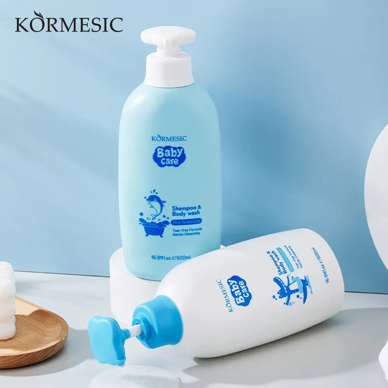 Gentle Baby Shampoo And Body Wash Cleansing Moisturizing Skin Care Tear Free Hypoallergenic For Sensitive Skin