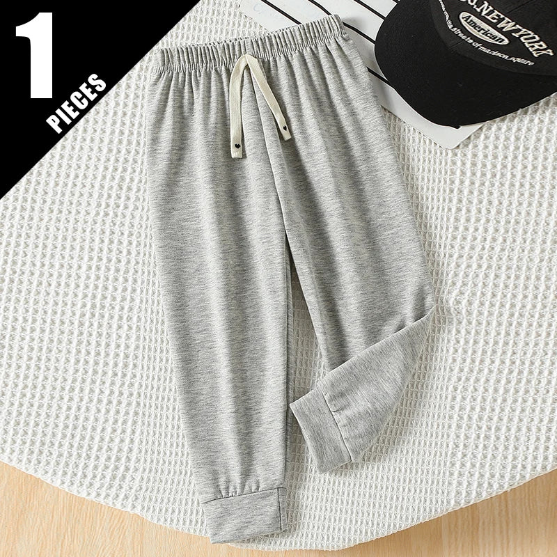 3/1 Piece Set Of Autumn Children's Casual Sports Classic Color Guard Pants For Boys And Girls All Season Versatile Harun Pants