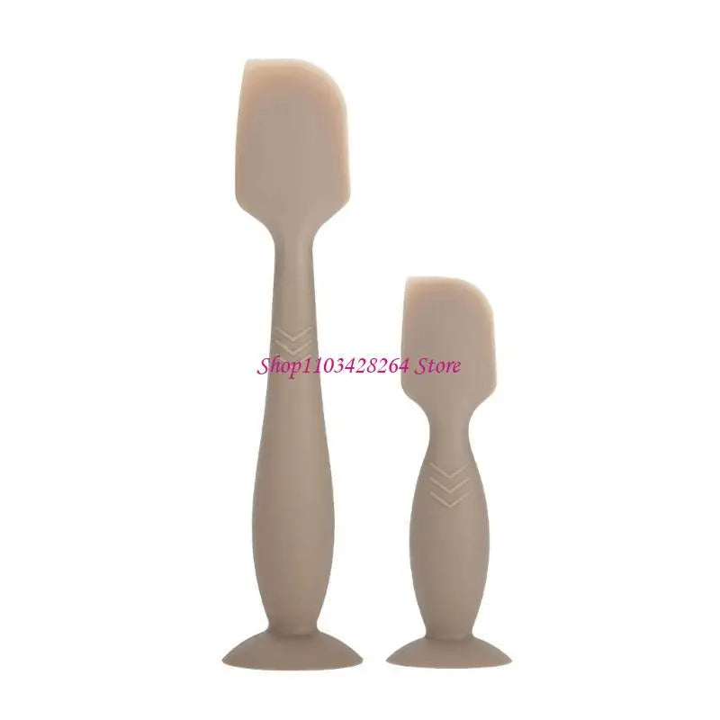 Baby Diaper Cream Spatula Applicator Soft Silicone Baby Butt Pastes Spatula 2pcs