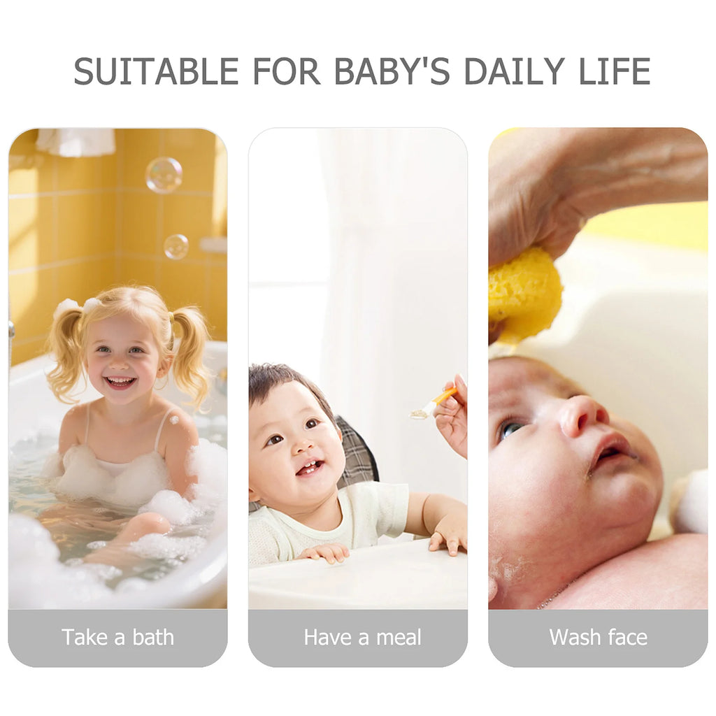 10Pcs Coral Fleece Towel for Baby Ultra Comfortable Hypoallergenic High Absorbency Breathable Bath Towel for Newborn and Toddler