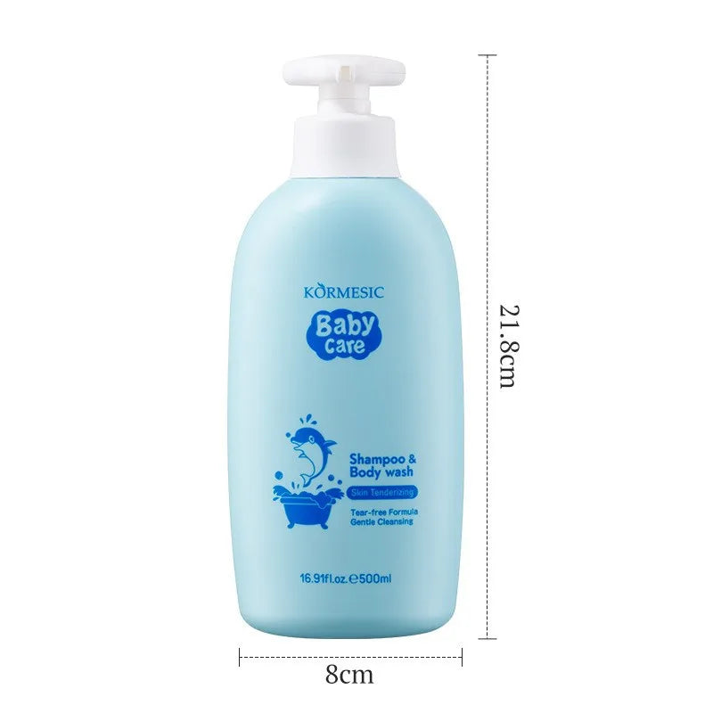 Gentle Baby Shampoo And Body Wash Cleansing Moisturizing Skin Care Tear Free Hypoallergenic For Sensitive Skin