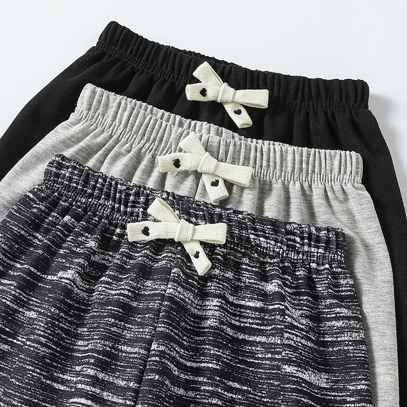 3/1 Piece Set Of Autumn Children's Casual Sports Classic Color Guard Pants For Boys And Girls All Season Versatile Harun Pants