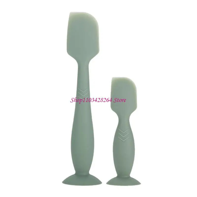 Baby Diaper Cream Spatula Applicator Soft Silicone Baby Butt Pastes Spatula 2pcs