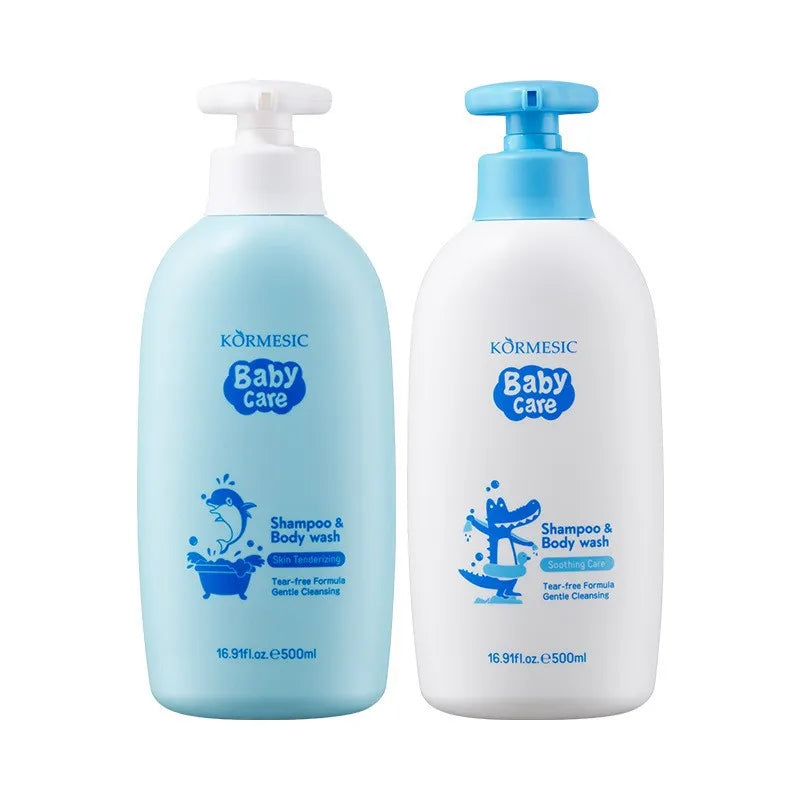 Gentle Baby Shampoo And Body Wash Cleansing Moisturizing Skin Care Tear Free Hypoallergenic For Sensitive Skin