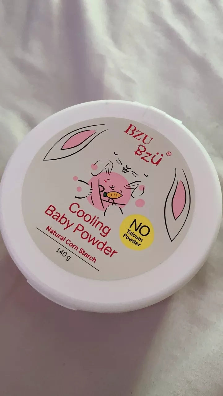 BZU BZU Cooling Baby Powder with Puff (140g)